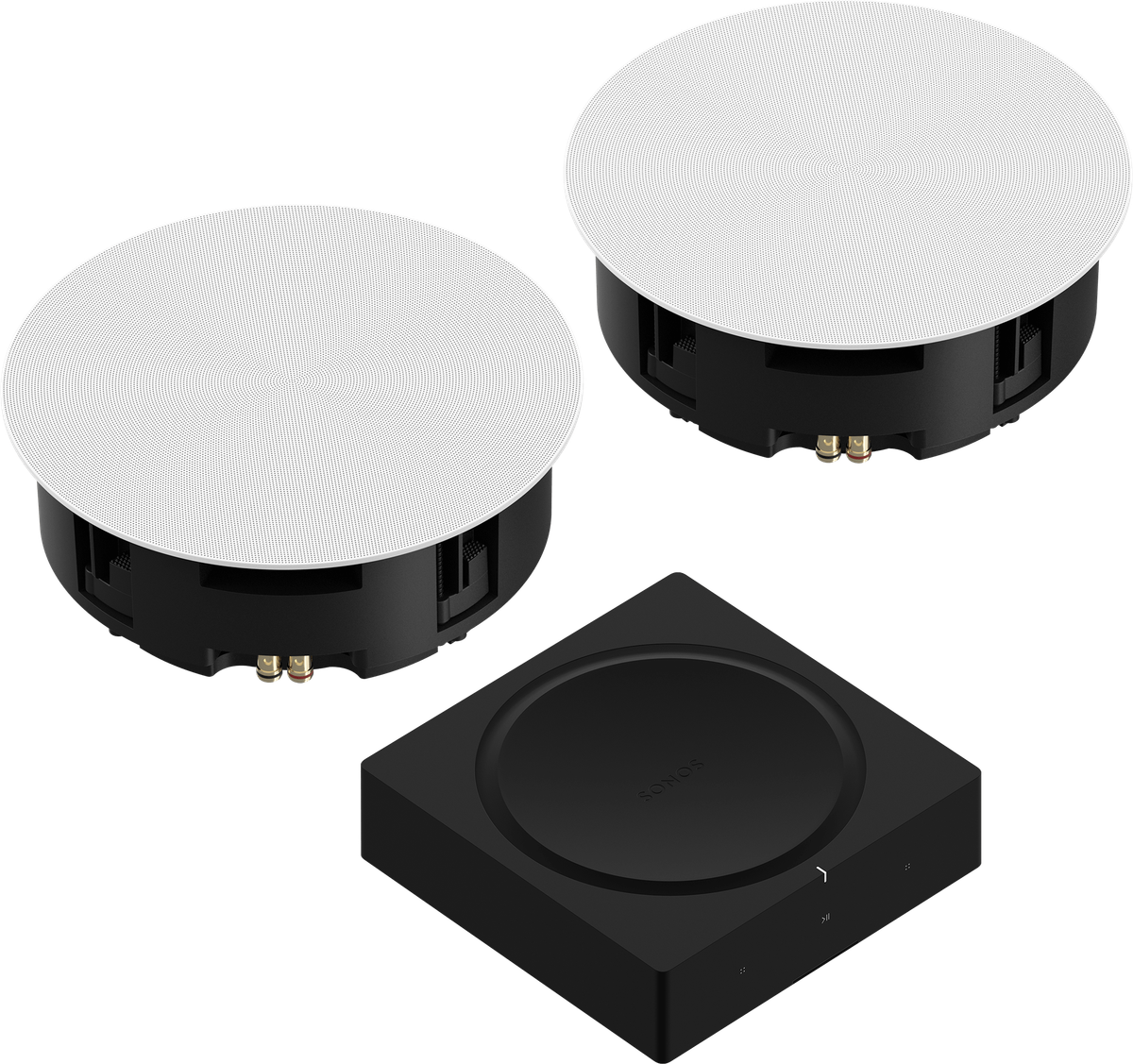 Sonos In-Ceiling Set : Sonos AMP Class D Digital Amplifier | Sonos 6" In-Ceiling By Sonance Speakers (Copy)