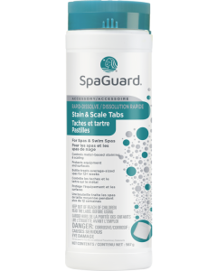 SpaGuard Rapid Dissolve Stain & Scale Tabs (567 gm)