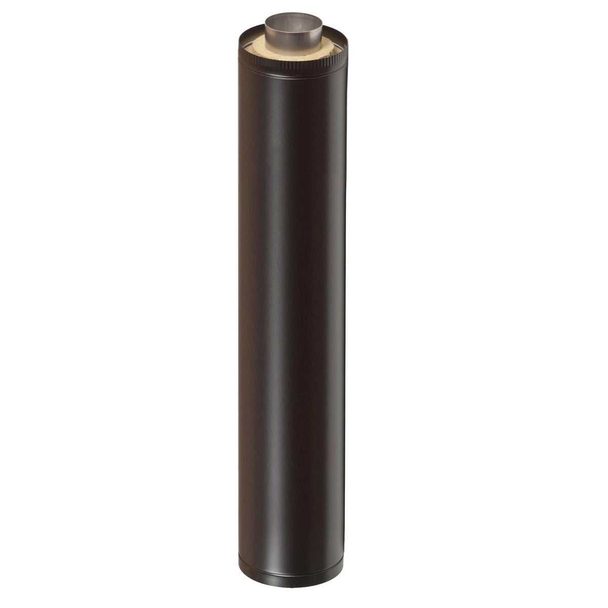 Chimney Flue Extension - 1200 mm Black