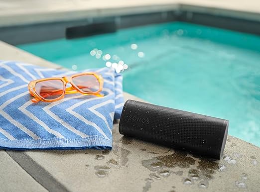 Sonos Roam 2 Waterproof Bluetooth Wireless Speaker (Black)