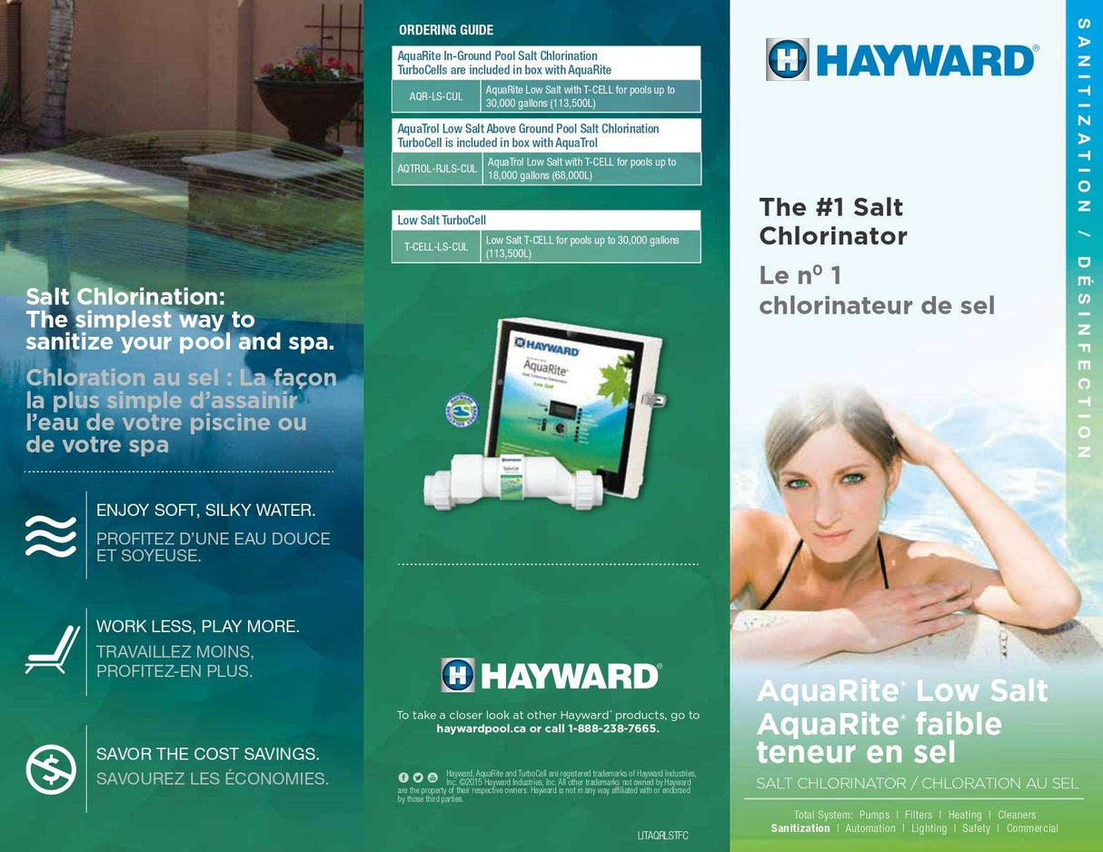 Hayward Low Salt System AQR-LS-CUL