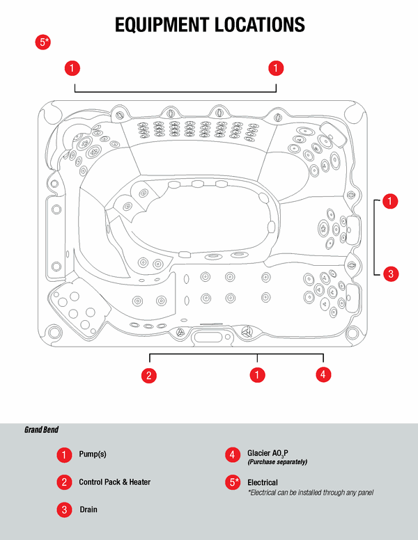 Grand Bend 94-Jet 9-Person Hot Tub