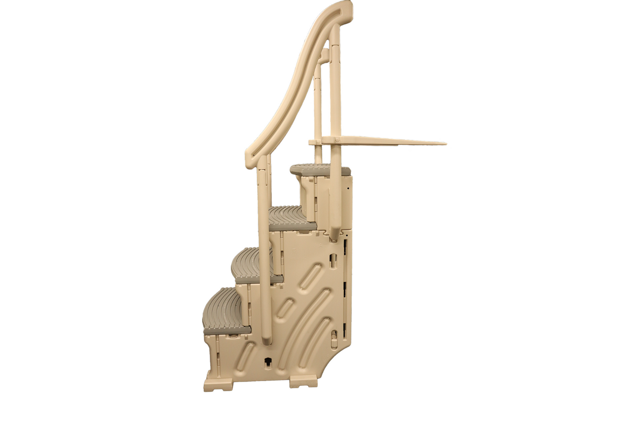 Confer Plastics CCX-AG Aboveground Curve In pool Step System
