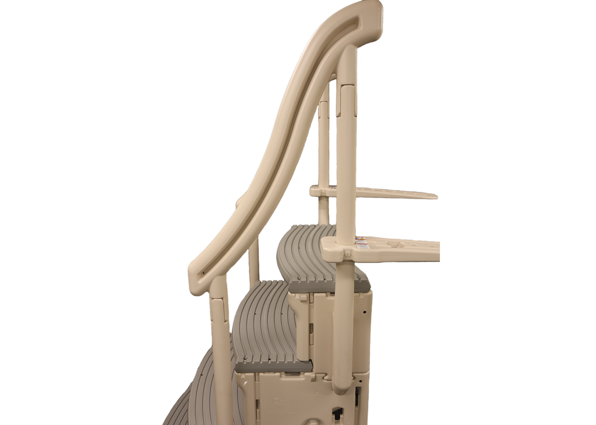 Confer Plastics CCX-AG Aboveground Curve In pool Step System