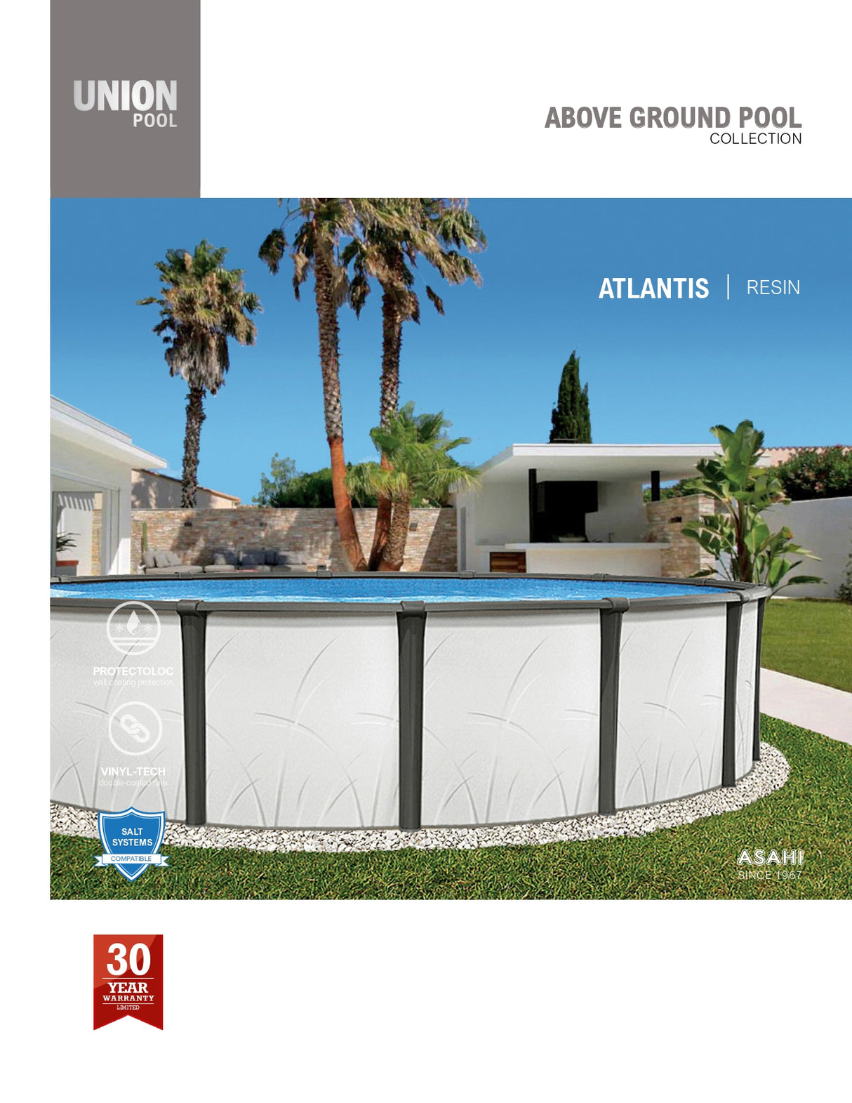 27' Atlantis Resin Above-Ground Pool Kit