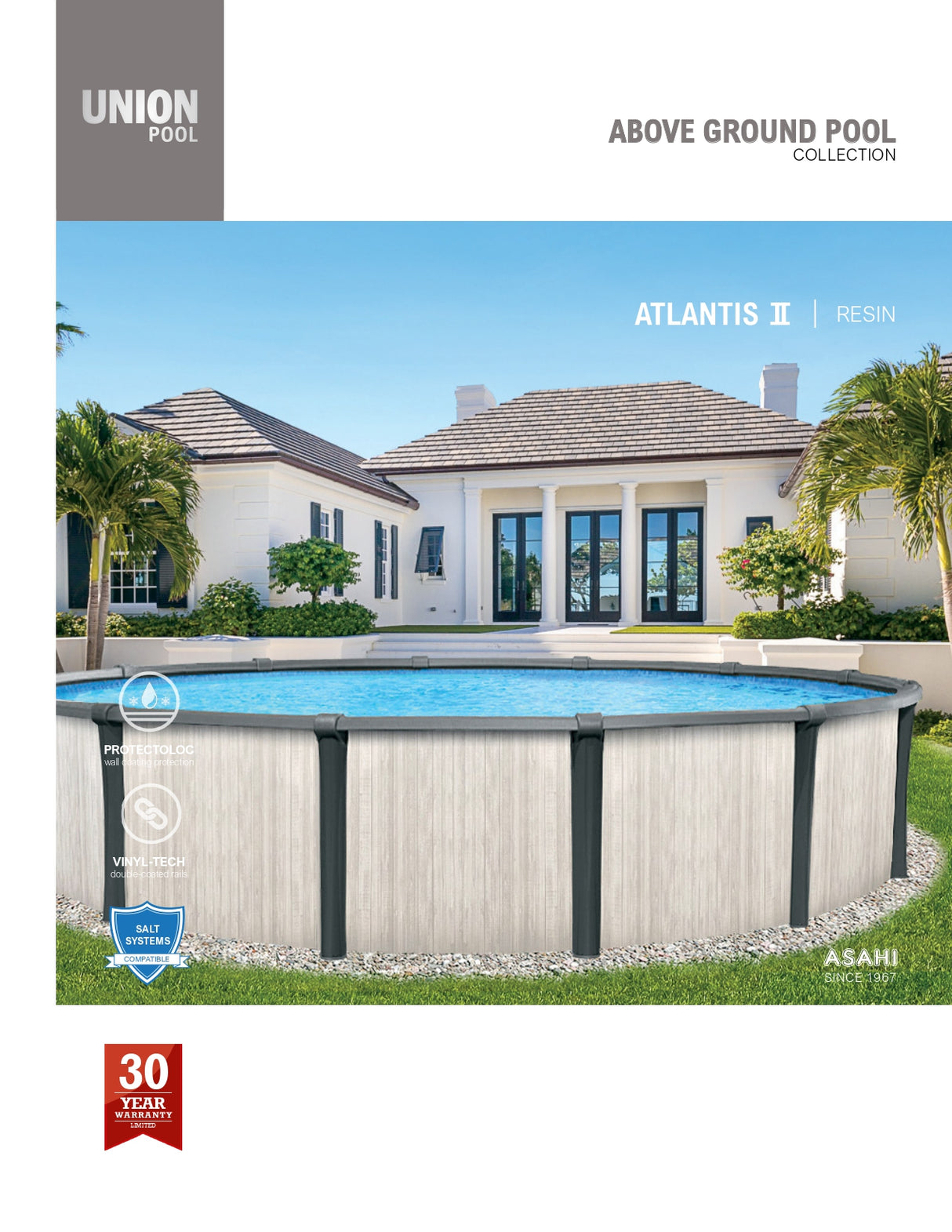 15' x 25' Atlantis II Resin Above-Ground Pool Kit