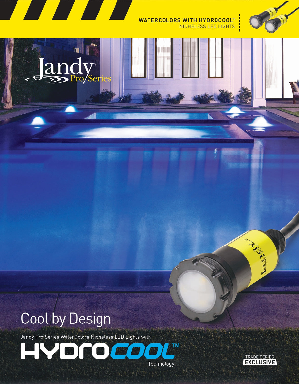 Jandy Watercolours LED RGBW Light 150'