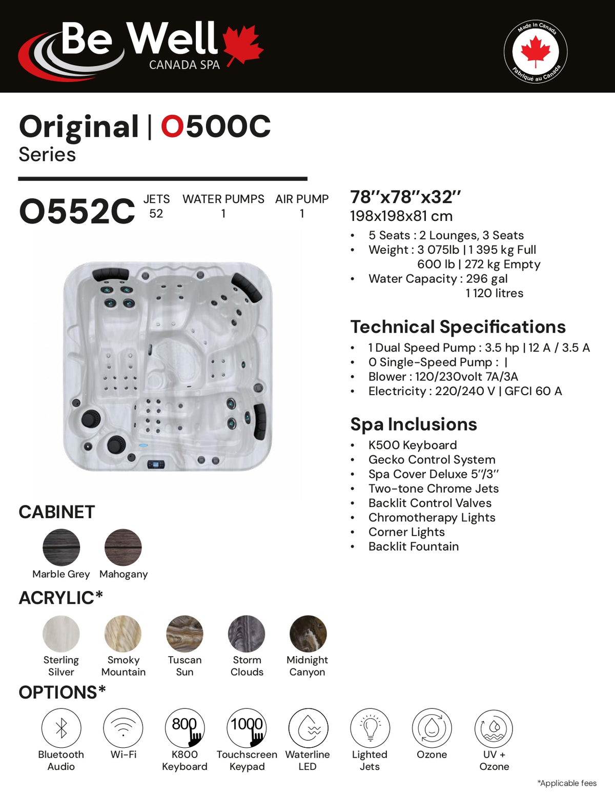Original Series O552C