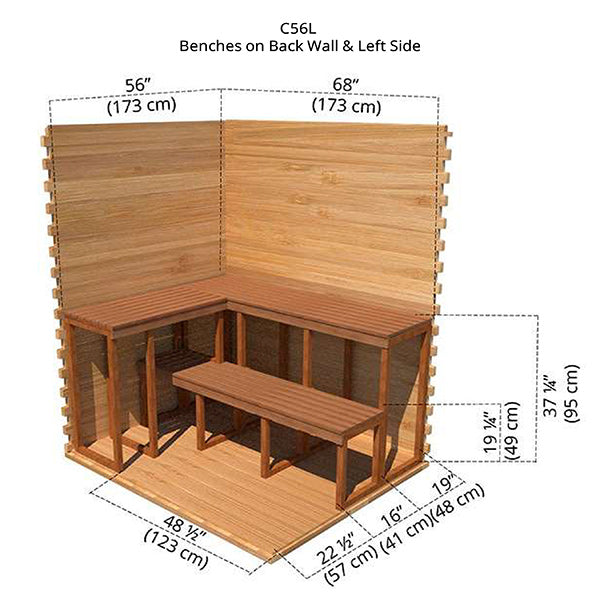 Outdoor Cabin Sauna