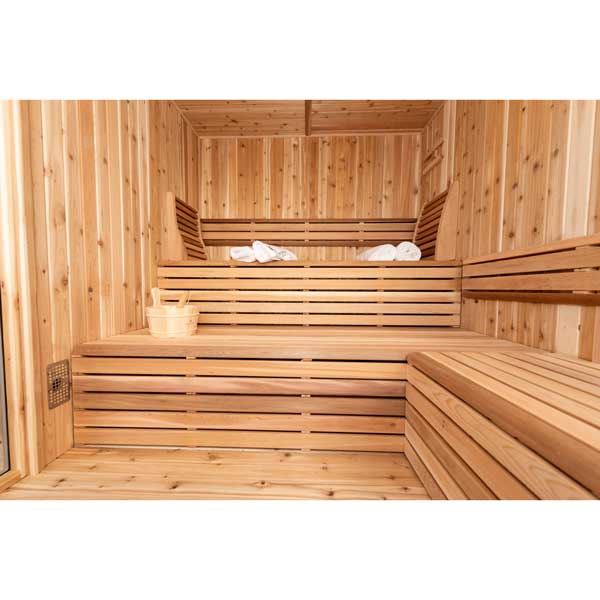 Pure Cube Orion Sauna- Knotty Red Cedar