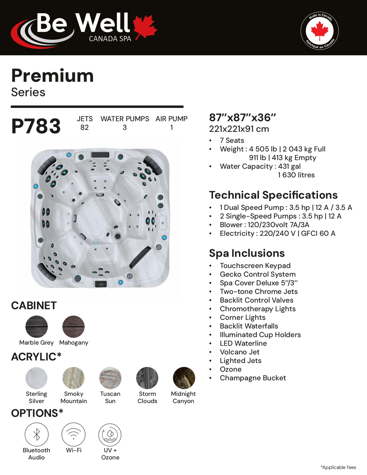 Premium Series P783
