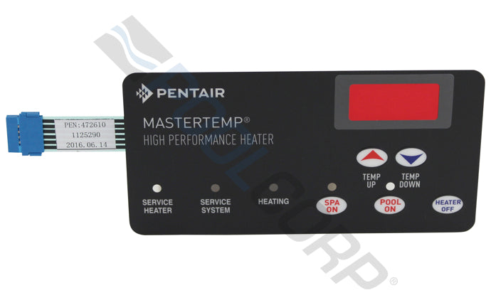 Pentair Membrane Switch Replacement 472610Z