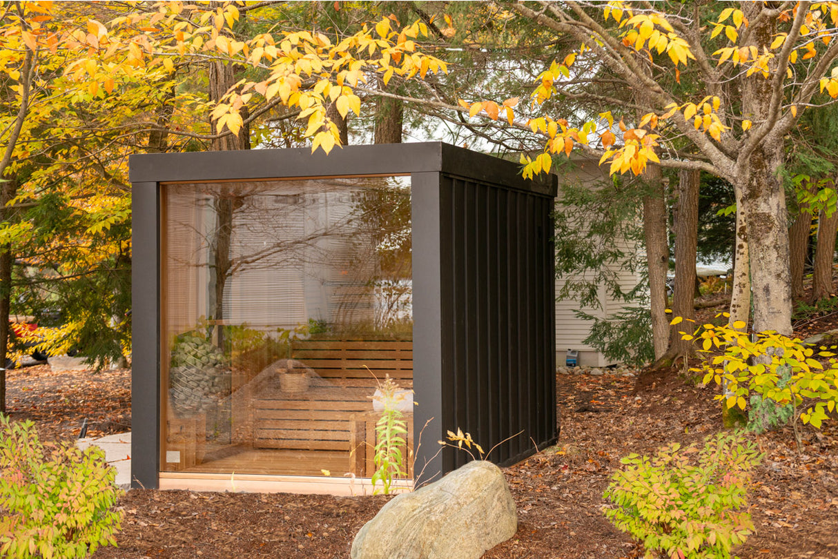 Pure Cube Neptune Sauna- Knotty Red Cedar