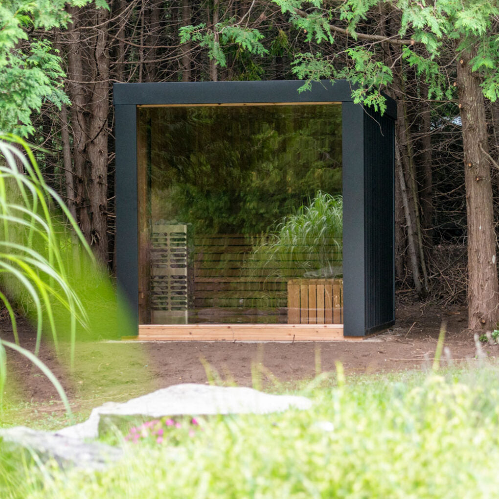 Pure Cube Neptune Sauna- Knotty Red Cedar