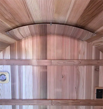Stainless Curved Sauna Heat Shield
