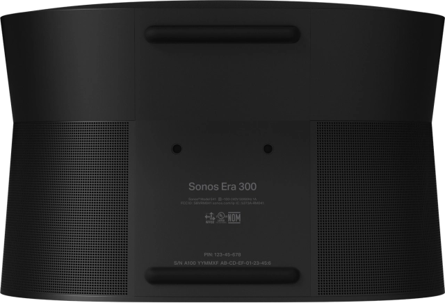 Sonos Era 300 - Black - Wireless, Alexa Enabled Smart Speaker with Dolby Atmos
