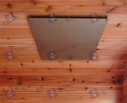 6' Red Cedar Barrel Sauna