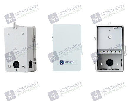 8' Red Cedar Modern Cabin Sauna With 2' Porch