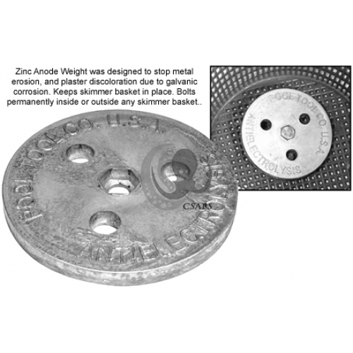 Zinc Anode Weight