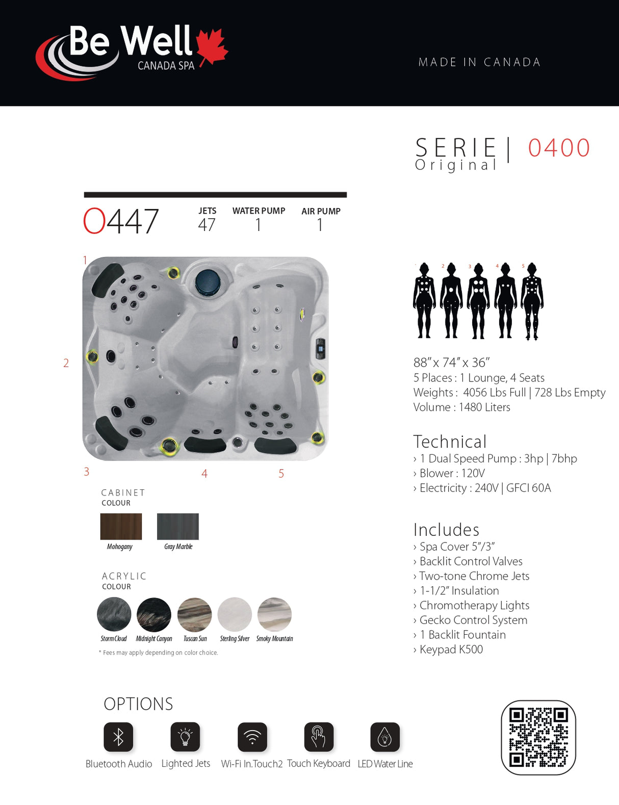 O447 Original Series Hot Tub