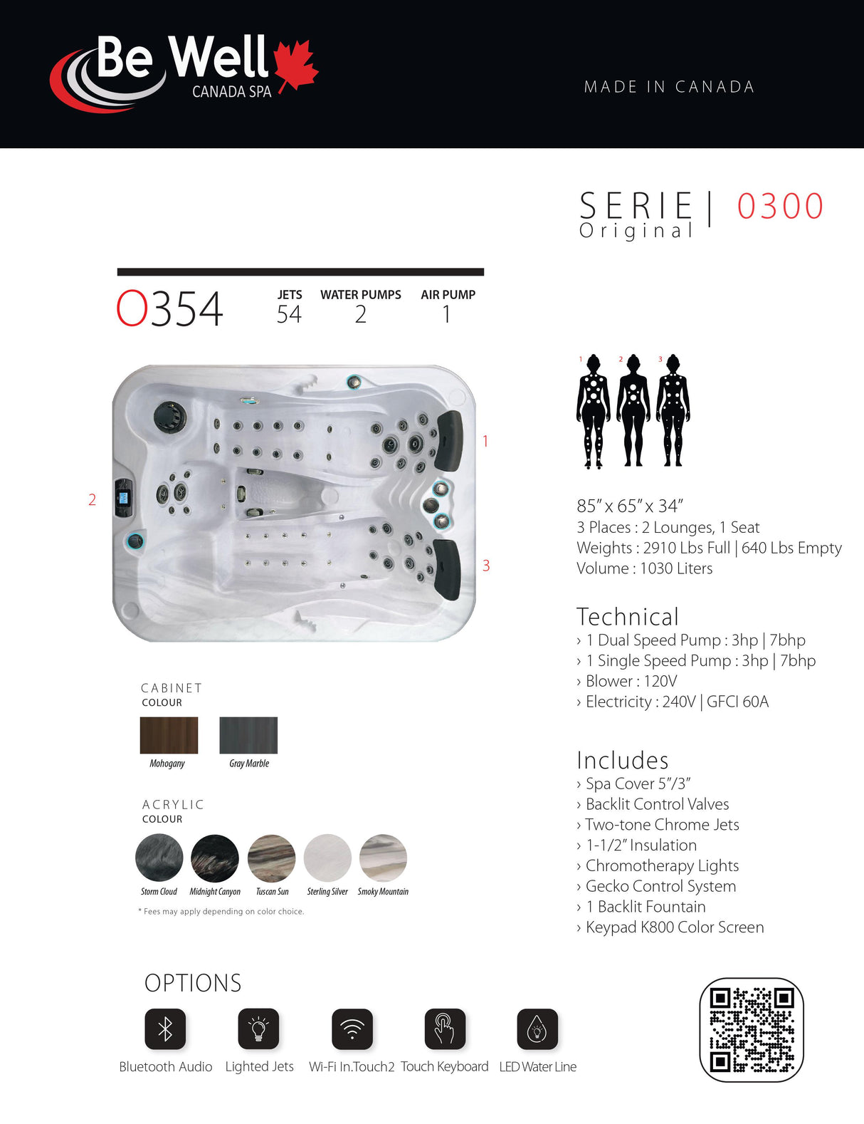 O354 Original Series Hot Tub