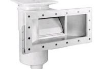 Hayward SP10852OMTE Wide Mouth Flush Track Skimmer with 2 Main Drains