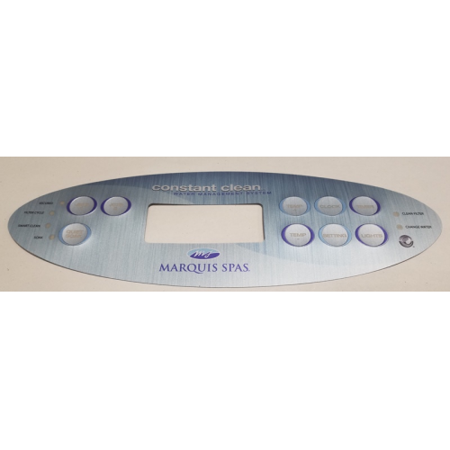 Marquis Keypad Overlay Sticker Main Panel 9 Button 2007-08