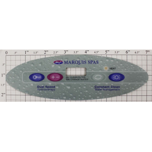 Marquis Overlay Sticker Main LCD 2003-04