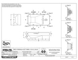 12 x 24 Rectangle Inground Pool Kit (2' Radius Corners)
