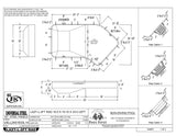 16 x 32 Lazy-L Inground Pool Kit (2' Radius Corners)
