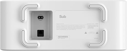 Sonos Sub (Gen 4) - The Wireless subwoofer for deep bass - White