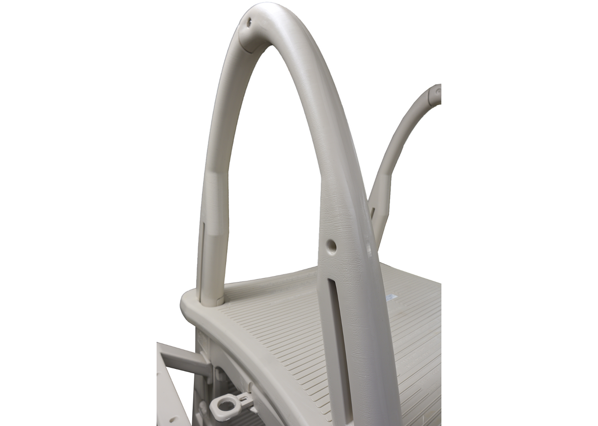 Confer Plastics 7200 Roll-Guard A-Frame Safety Aboveground Curve pool ladder
