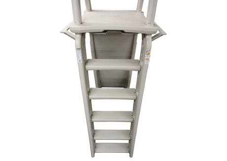 Confer Plastics 7200 Roll-Guard A-Frame Safety Aboveground Curve pool ladder

