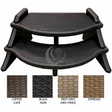 2 Tread Confer Hot Tub Edge Steps - Espresso