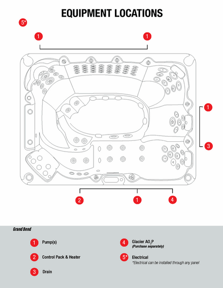 Grand Bend 94-Jet 9-Person Hot Tub