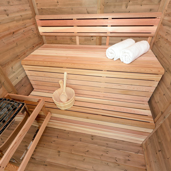 CU552 Outdoor Pure Cube Sauna

