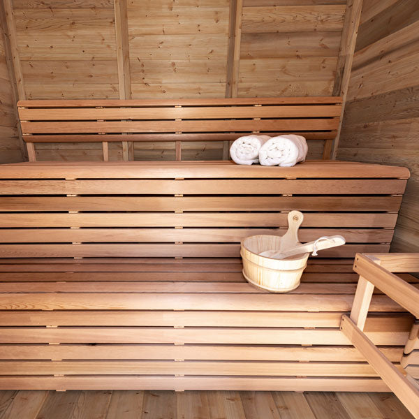 CU572 Outdoor Pure Cube Sauna
