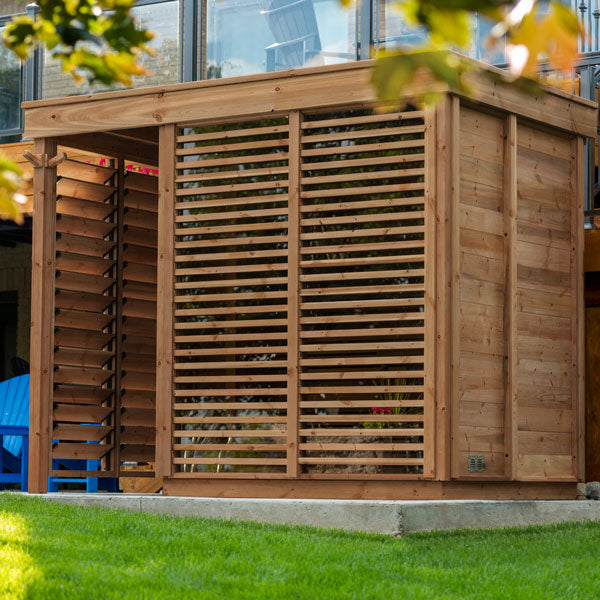 CU582D Outdoor Pure Cube Sauna

