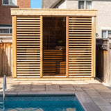 CU582 Outdoor Pure Cube Sauna
