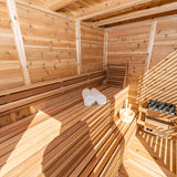 CU582 Outdoor Pure Cube Sauna
