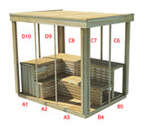 CU672 Outdoor Pure Cube Sauna
