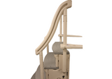 Confer Plastics CCX-AG Aboveground Curve In pool Step System
