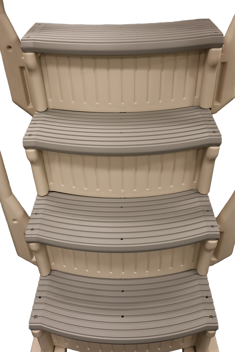 Confer Plastics CCX-AG Aboveground Curve In pool Step System
