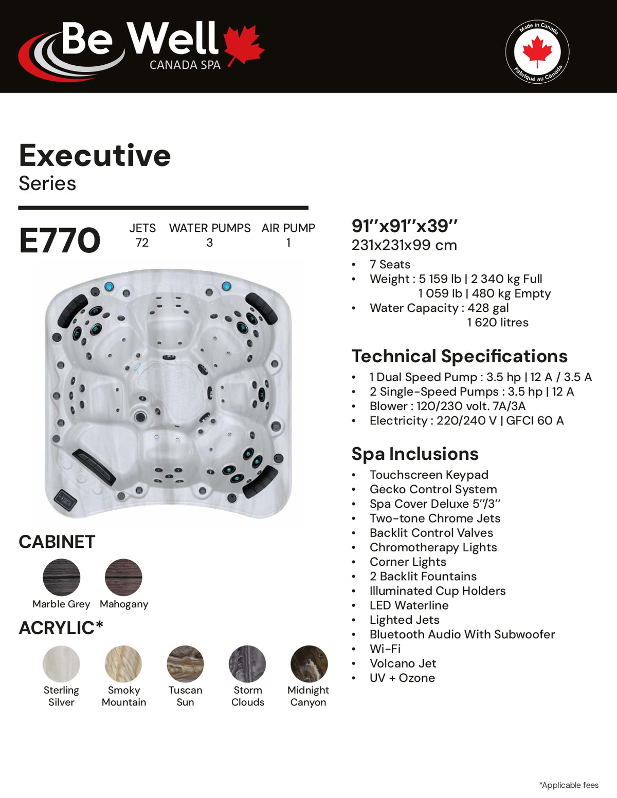 Executive Series E770