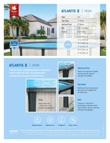 12' x 22' Atlantis II Resin Above-Ground Pool Kit

