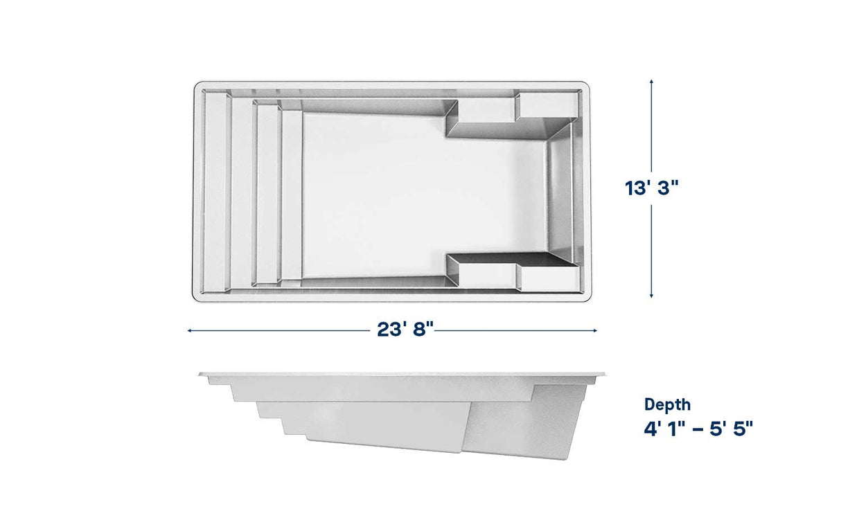 Stature 13'3" x 23'8"