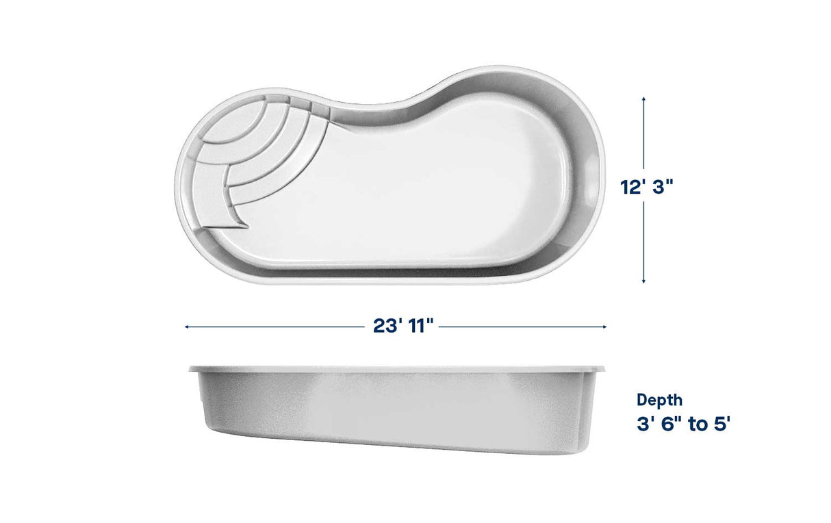 Virtue 12'3" x 23'11"