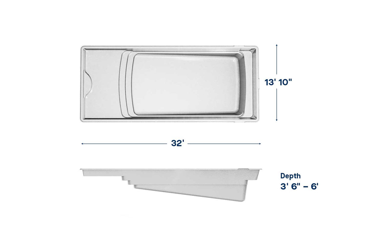Heavenly 13'10" x 32'