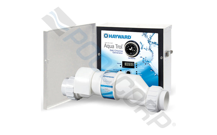 AquaTrol Above Ground Salt Chlorine Generator 18K gal with Return Jet Fittings