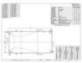 18 x 36 Rectangle Inground Pool Kit (2' Radius Corners)
